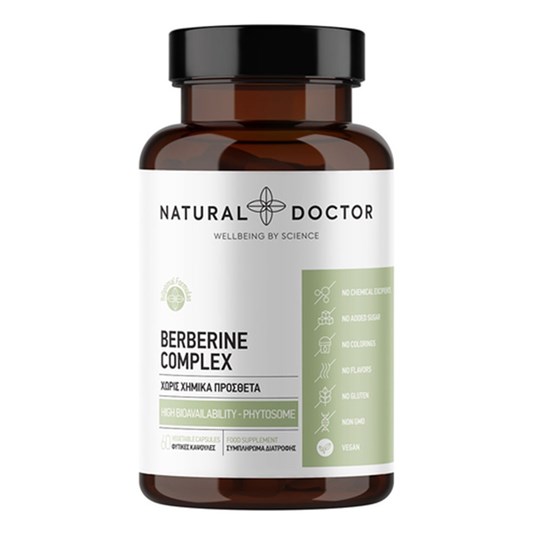 Picture of Natural Doctor Berberine Complex 500mg 60 κάψουλες