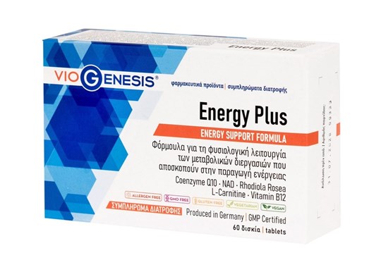Picture of VioGenesis Energy Plus 60 tabs