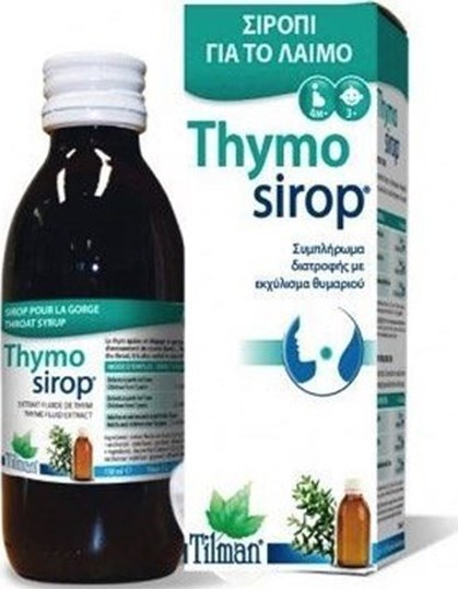 Picture of Tilman Thymoseptine Σιρόπι για το Λαιμό 150ml