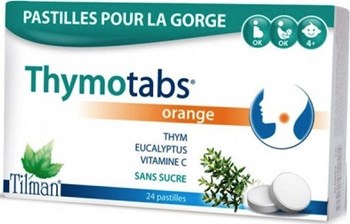 Picture of Tilman Thymo με Γεύση Πορτοκάλι για τον Πονόλαιμο 24τμχ