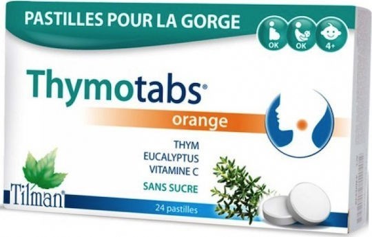 Picture of Tilman Thymo με Γεύση Πορτοκάλι για τον Πονόλαιμο 24τμχ