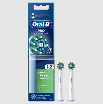 Picture of Oral-B Pro Cross Action Ανταλλακτικές Κεφαλές  2τμχ