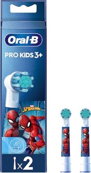 Picture of Oral-B Pro Superior Cleaning Ανταλλακτικό για Ηλεκτρική Οδοντόβουρτσα Kids Spiderman για 3+ χρονών 2τμχ
