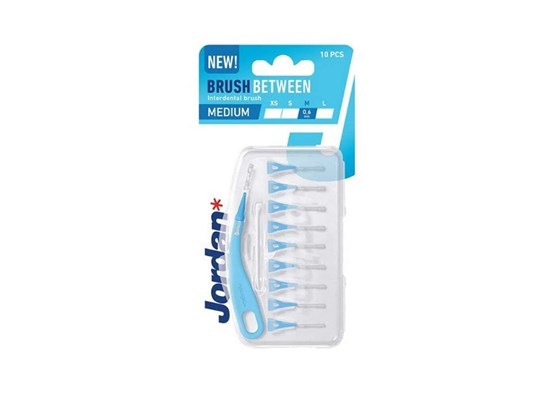 Picture of Jordan Clinic Brush Between Medium 0.6mm, 10τεμ