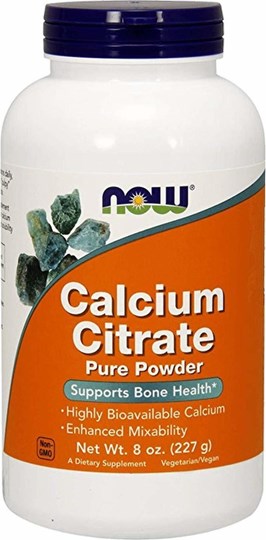 Picture of Now Foods Calcium Citrate Pure Powder 226.7gr