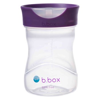 Picture of B.Box Training Rim Cup Grape Εκπαιδευτικό ποτηράκι με σκληρό στόμιο σιλικόνης με οπή για ελεύθερη ροή 240ml