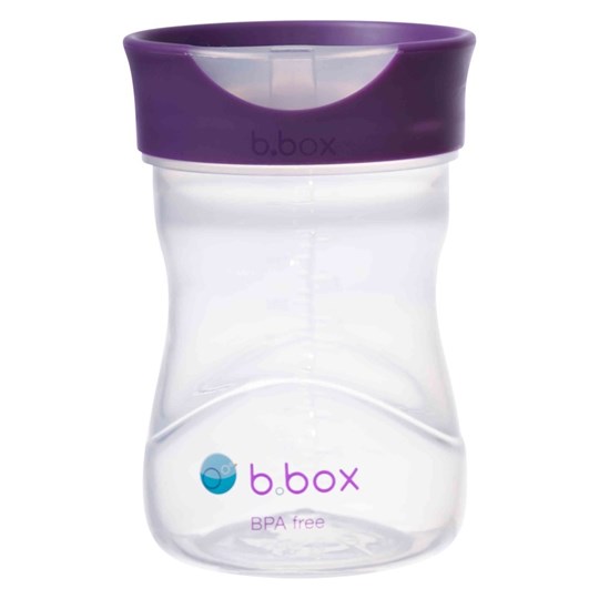Picture of B.Box Training Rim Cup Grape Εκπαιδευτικό ποτηράκι με σκληρό στόμιο σιλικόνης με οπή για ελεύθερη ροή 240ml