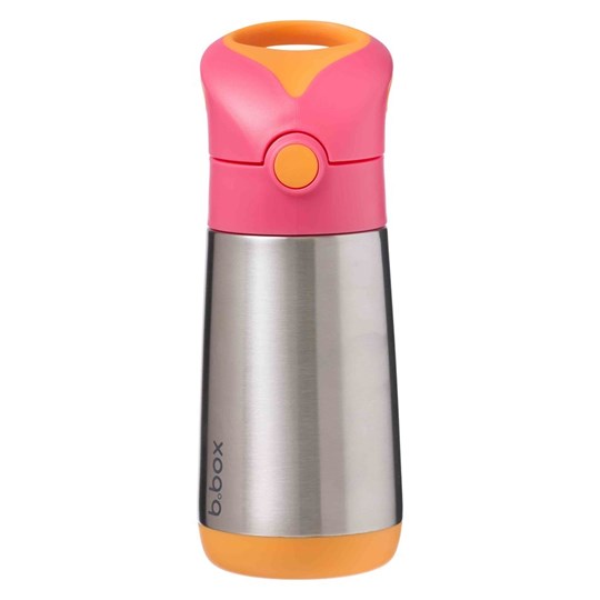 Picture of B.Box insulated drink bottle Ισοθερμικό παγούρι 350ml με καλαμάκι - Strawberry Shake