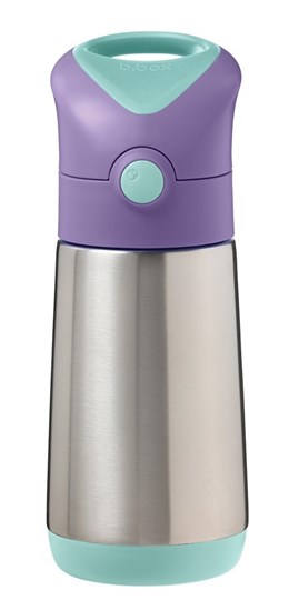 Picture of B.Box insulated drink bottle Ισοθερμικό παγούρι 350ml με καλαμάκι -  Lilac pop