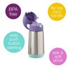 Picture of B.Box insulated drink bottle Ισοθερμικό παγούρι 350ml με καλαμάκι -  Lilac pop