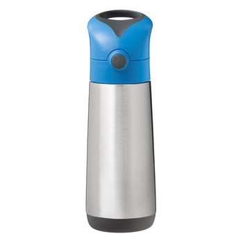 Picture of B.Box insulated drink bottle Ισοθερμικό παγούρι 500ml με καλαμάκι - Blue Slate