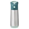 Picture of B.Box insulated drink bottle Ισοθερμικό παγούρι 500ml με καλαμάκι -Emerald forest