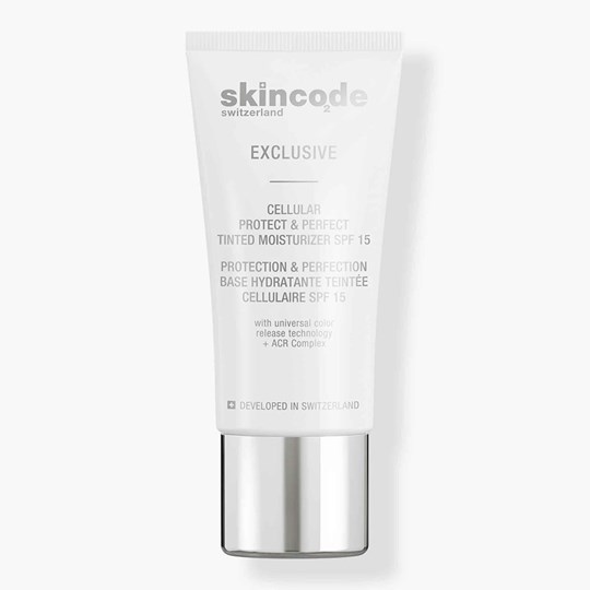 Picture of Skincode Cellular Protect & Perfect Tinted Moisturizer SPF15  30ml
