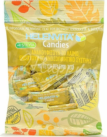 Picture of Helenvita Candies Πράσινο Τσάι 60gr 20τμχ