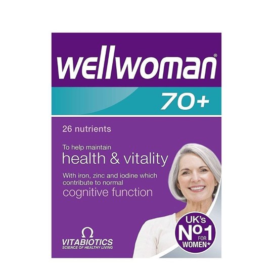 Picture of VITABIOTICS WELLWOMAN 70+ 30tabs