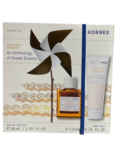Picture of Korres Cashmere Kumquat Eau de Toualette 50ml με Body Milk 125ml