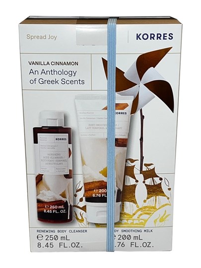 Picture of Korres Vanilla Cinnamon Αφρόλουτρο 250ml & Κρέμα Σώματος 200ml