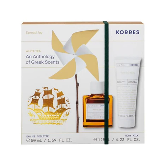 Picture of Korres Promo Pack White Tea Άρωμα, 50ml & White Tea Γαλάκτωμα Σώματος, 125ml