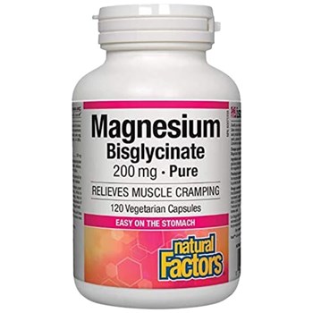 Picture of Natural Factors Magnesium Bisglycinate 200mg 120caps