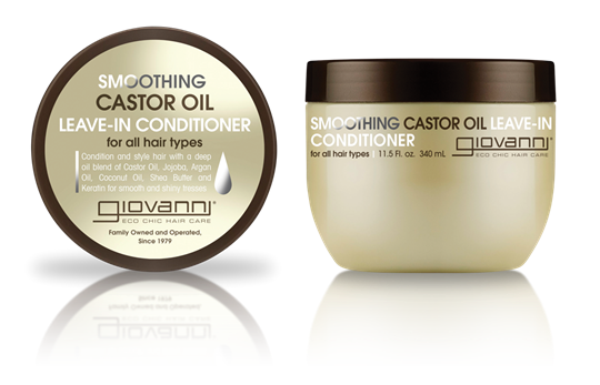 Picture of GIOVANNI COSMETICS CASTOR OIL LEAVE-IN CONDITIONER 340ml