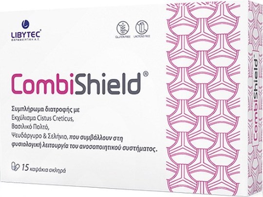 Picture of LIBYTEC Combishield Συμπλήρωμα για την Ενίσχυση του Ανοσοποιητικού 15 κάψουλες