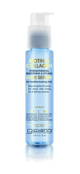 Picture of GIOVANNI COSMETICS BIOTIN & COLLAGEN STRENGTHENING SMOOTHING & STYLING HAIR SERUM 81ml