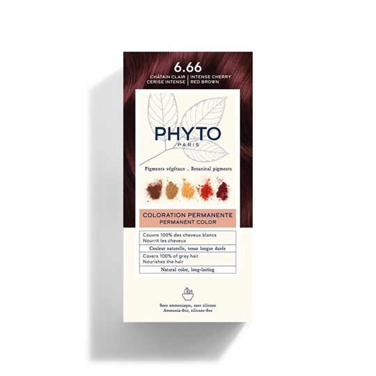 Picture of Phyto Phytocolor Βαφή Μαλλιών Χωρίς Αμμωνία 6.66 Βαθυ Κερασι Ανοιχτο Καστανο