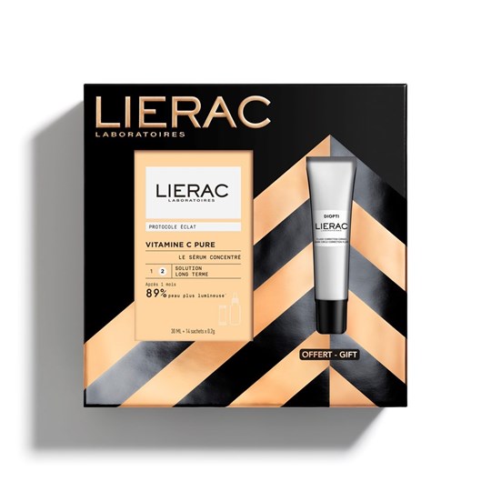 Picture of Lierac Pure Vitamin C Συγκεντρωμένος Ορός Προσώπου 30ml + Free Diopti Dark Circle Correction Fluid 15ml