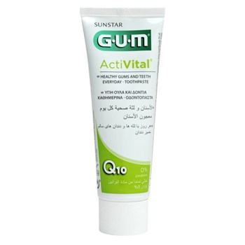 Picture of GUM 6050 Activital Q10 Οδοντόκρεμα κατά της Πλάκας 75ML