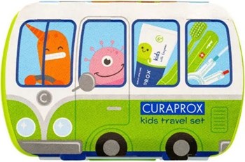 Picture of Curaprox Kids Travel Σετ, Πράσινο (6-12 ετών)