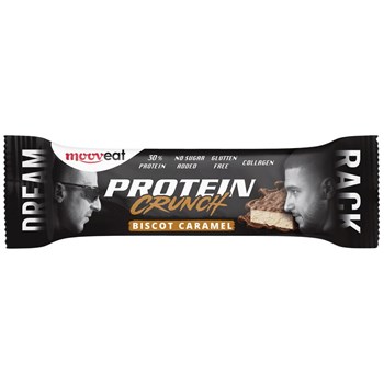 Picture of Mooveat Protein Crunch Μπάρα με 30% Πρωτεΐνη & Γεύση Biscot Caramel 65gr
