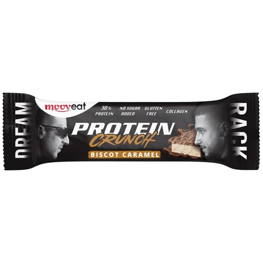 Picture of Mooveat Protein Crunch Μπάρα με 30% Πρωτεΐνη & Γεύση Biscot Caramel 65gr