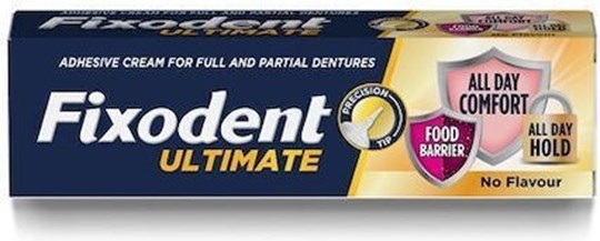 Picture of Fixodent Ultimate Στερεωτική Κρέμα Τεχνητής Οδοντοστοιχίας  40gr