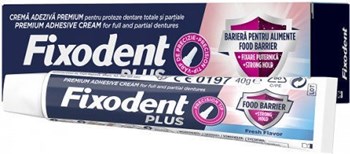 Picture of Fixodent PLUS FOOD BARRIER FRESH 40gr