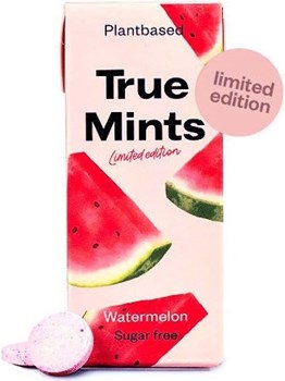 Picture of True Mints Καραμέλες με Γεύση Καρπούζι Χωρίς Ζάχαρη 13gr