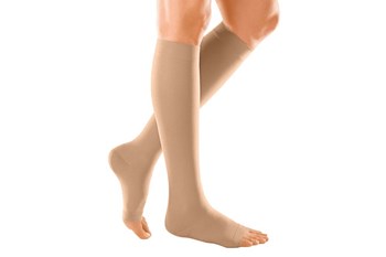 Picture of MEDI DUOMED Κάλτσα Κάτω Γόνατος  ccl2 22-32 mmHg Ανοιχτά Δάχτυλα μπεζ