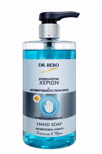 Picture of ΚΡΕΜΟΣΑΠΟΥΝΟ ΧΕΡΙΩΝ ANTIMICROBIAL 750 ML DR.BEBO