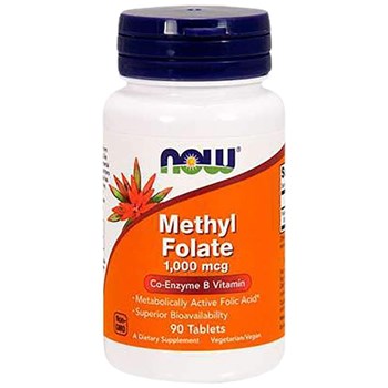 Picture of Now Foods Methyl Folate 1000mcg  90 Ταμπλέτες