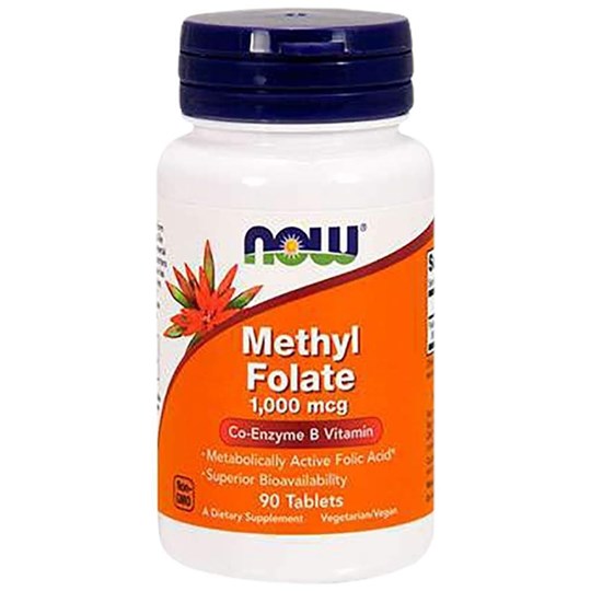 Picture of Now Foods Methyl Folate 1000mcg  90 Ταμπλέτες