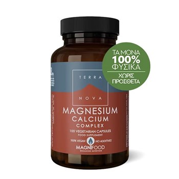 Picture of Terranova Magnesium Calcium 100 Κάψουλες