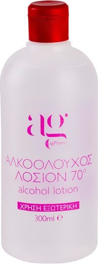 Picture of Ag Pharm Αλκοολούχος Λοσιόν 70º 300ml