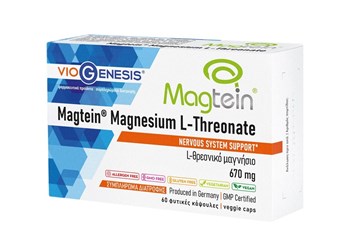 Picture of VioGenesis Magtein® Magnesium L-Threonate 670 mg 60 caps