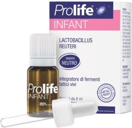 Picture of Prolife Infant Drops Συμπλήρωμα με Προβιοτικά για Βρέφη 8ml Neutral  Zeta Farmaceutici