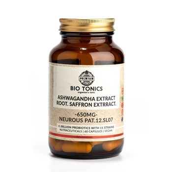 Picture of BIO TONICS Ashwagandha Plus 60Veg Capsules