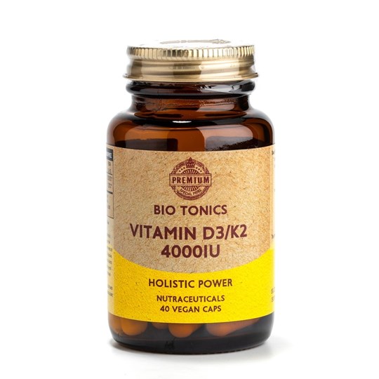 Picture of BIO TONICS PREMIUM Vitamin D3 4000IU/K2 90μg 40 caps