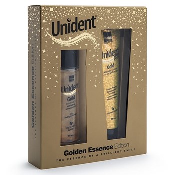 Picture of Intermed Unident Πακέτο Golden Essencse Toothpaste 100ml & Mouthwash 100ml
