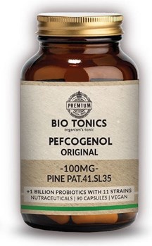 Picture of Bio Tonics Pefcogenol Original 100mg 90 φυτικές κάψουλες
