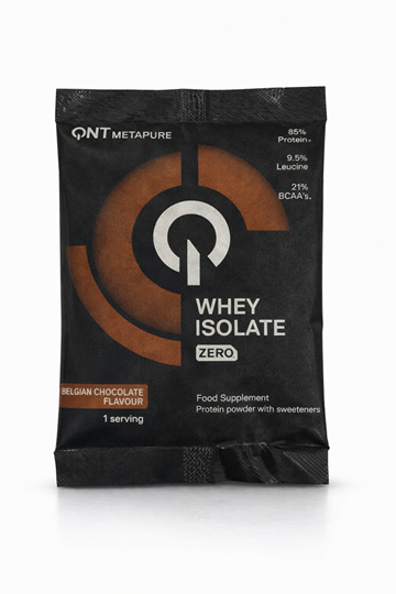 Picture of QNT Metapure Zero Carb Whey Isolate Protein Belgian Chocolate 30gr