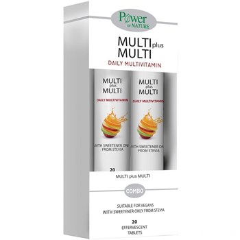 Picture of POWER OF NATURE Multi Plus Multi Daily Multivitamin 2x20eff.tabs
