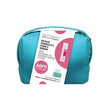 Picture of TECNOSKIN Necessaire Revive & Hydralift Stem C Serum 30ml & Tecneal Cleansing Face Mask 2x6ml